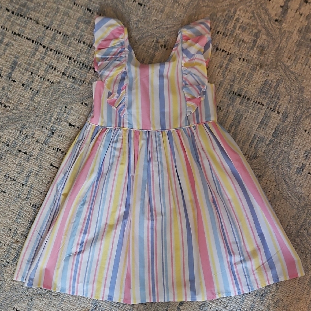 Tommy Bahama Pastel Striped Kids Dress